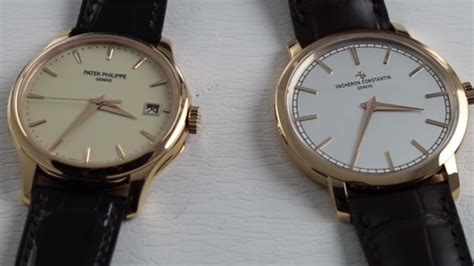 patek philippe calatrava vs vacheron constantin patrimony|Vacheron Constantin Patrimony: Pure Restraint At Its Finest.